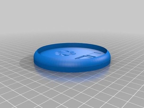 özelleştirilmiş coaster özelleştirici benim dekor 3d print model - Mito3D