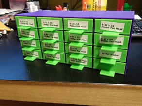 pequeño gabinete contenedores 3d print model - Mito3D