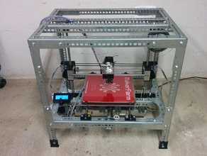 Schlitz-Stahl printrbot frankenbot kit 3d drucken plus 1404 3d print model - Mito3D