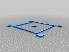 makergear m2 bed level print 3d printing tests 3d print model - Mito3D