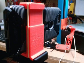 arca suíço grampo telefone compatível montagem eletrônica 3d print model - Mito3D