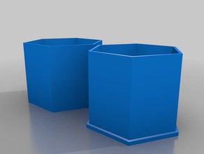 pentagonale box 3d stampa 3d print model - Mito3D
