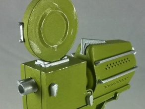 devry 10 retro film projector model toys games 3d print model - Mito3D