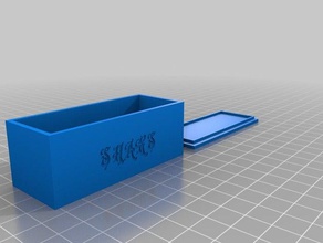 Sattel lipo-box Container angepasst 3d print model - Mito3D