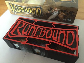 runebound card box games 3d print model - Mito3D