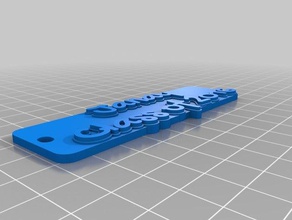 janay 2016 Schlüsselanhänger angepasst 3d print model - Mito3D