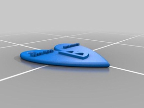 heartkeychain altri 3d print model - Mito3D