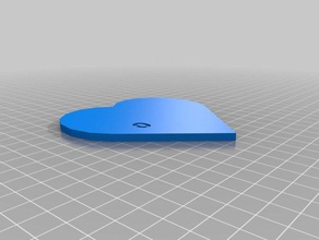 saknilap le heart 3d printing 3d print model - Mito3D