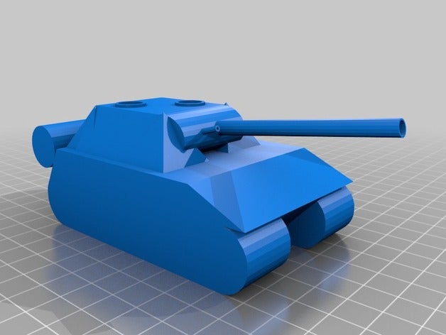 maus tank v1 3d drucken 3D print model - Mito3D