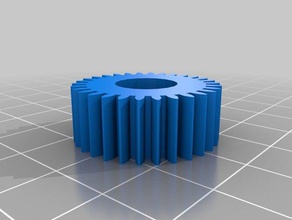 mon personnalisés en développante de cercle à engrenage hobby 3d print model - Mito3D