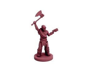 wasteoid scrapper 18mm scale toys games boardgame boardgames fantasy gaming miniature pocket tactics rpg science fiction scifi strategy tabletop wargame wargames wargaming wayfarer 3d print model - Mito3D