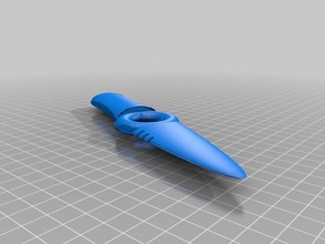 subnautica Messer Schleifen muss 3d drucken 3d print model - Mito3D