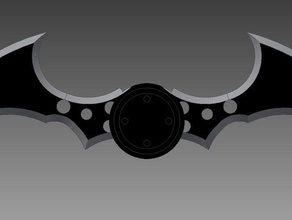 arkham knight batarang toys games 3d print model - Mito3D