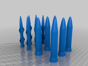 nerf concept de fléchettes 3d l'impression 3d print model - Mito3D
