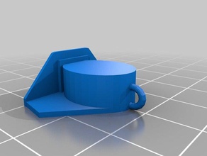 tricornio llavero 3d la impresión guardia civil 3d print model - Mito3D
