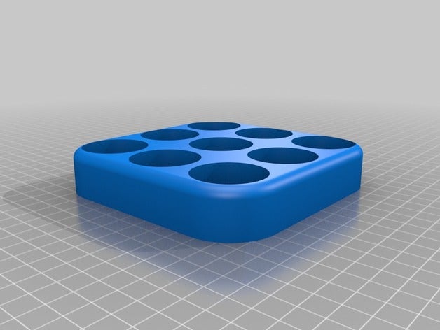 30mle liquidholder - Organisation ecig ejuice eliquid vape vapestand 3D print model - Mito3D