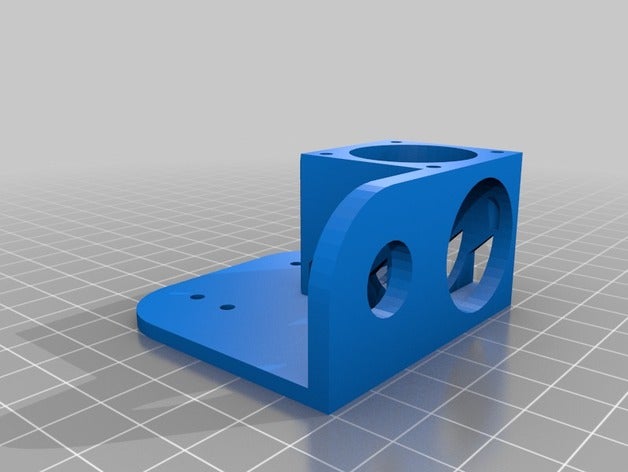 e3d gauche de l'imprimante extrudeuses 3D print model - Mito3D
