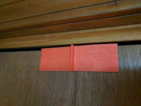 bi-fold door lock thingamajig household 3d print model - Mito3D