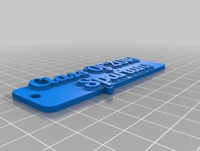 spartan clave de la cadena llaveros personalizado 3d print model - Mito3D