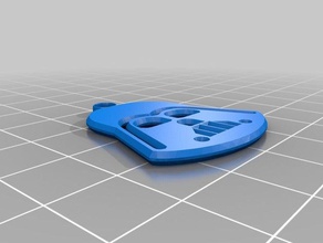 darth vader keychain keychains 3d print model - Mito3D
