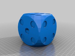 meine angepasste manipulierten Würfel 3d print model - Mito3D