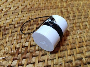 küçük lens kabı mobil telefon freecad yarattı iphone hood 3d print model - Mito3D