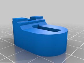 delta adjustable heated bed mount 3d printer accessories 3d print model - Mito3D