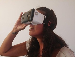 vr gafas para realidad virtual móvil teléfono 3d print model - Mito3D