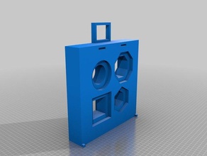 30 cut out holder math art makeredchallenge 3d print model - Mito3D