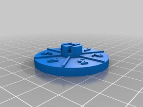 x-wing Asteroiden-Basis - Spielzeug Spiel Zubehör 3d print model - Mito3D