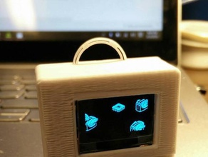 animierte fliegende toaster oled-Schmuck-front-mod engineering 3d print model - Mito3D