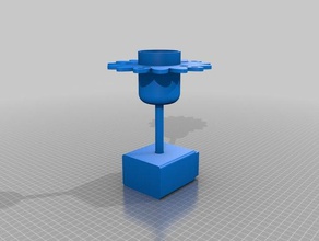 pot de brosse outils 3d print model - Mito3D