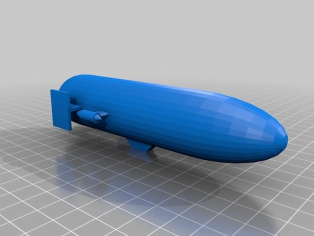 zeppelin vehicles 3D print model - Mito3D