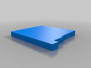 new mexico shape decor 3d print model - Mito3D