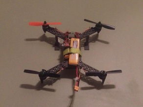 quadcopter duvara monte edin diy 3d print model - Mito3D