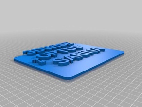 meine angepasste wi-fi-Zeichen Dekor 3d print model - Mito3D