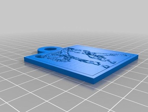 edg 2d a arte personalizado 3d print model - Mito3D