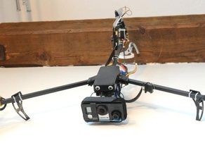 gopro ccd camera housing rc explorer tricopter v3 vehicles blender fpv mount freecad rcexplorer 3d print model - Mito3D