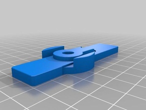 adaptation biometric brace door lock burg wachter household 3d print model - Mito3D