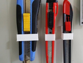tool holder hanger tools hung organize 3d print model - Mito3D