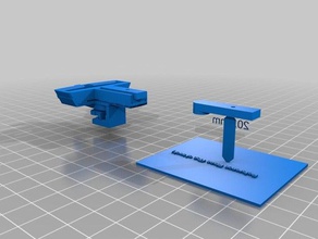 dimension de test entraîneur côté une partie des accouplements hobby 3d print model - Mito3D