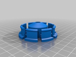 meine angepasste parametrische filament spool-hub 608zz bearing esun 3d Drucker Zubehör 3d print model - Mito3D