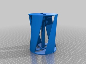 vertical wind turbine outdoor garden gadget generator 3d print model - Mito3D
