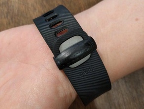 fitbit charge-Schleife - Zubehör band 3d print model - Mito3D