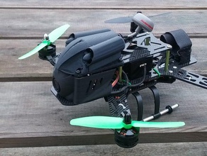 baldacchino fpv quadcopter emax 250 v3 rc veicoli 3d print model - Mito3D