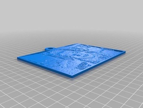 grosdidier 2d art personalizado 3d print model - Mito3D