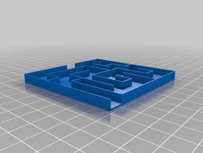 engel labirent delik 3d baskı 3d print model - Mito3D
