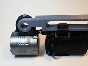 bike light handle grip sport outdoors 3d print model - Mito3D