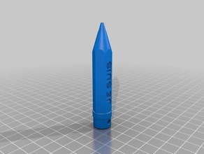 kalem İspanyolca sanat araçlar 3d print model - Mito3D