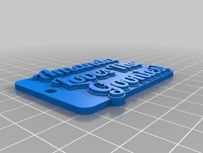 amanda goonies Schlüsselanhänger angepasst 3d print model - Mito3D